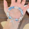 Crystal Beads Beaded Bracelet Fantasy Blue Tassel Bracelet New Star Chain Bracelet  Jewelry Gifts