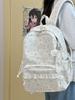Schoolbag Japanese ins cute cartoon printed schoolbag female high value lace sweet primary school travel backpack
