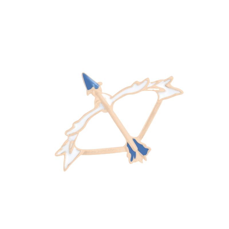 Cute Pink Series Brooch for Girl Cartoon Sweet Love Arrow Enamel Pins Princess Castle Bow Badge Bag Shirt Lapel Pin Jewelry Gift