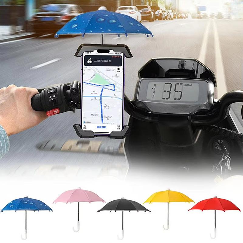 1PC Screen Protector Anti-Reflective Phone Umbrella Anti-Glare Mini Windproof Sunshade Cover Outdoor Phone Accessories Universal