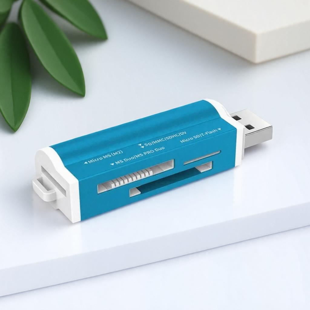 High Speed USB 2 0 Card Reader for Micro SD SDHC TF MMC MS PRO DUO M2 Memory Stick All In One Multi Slot Adapter for PC Laptop