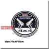 Off-road 4X4 Logo Aluminum Metal Car Badge Stickers Personality Pattern SUV Four-Wheel Drive Emblem Body Decals Accessories