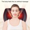 24W 12V Head Neck Massager Car Home Cervical Shiatsu Massage Neck Back Waist Body Electric Multifunctional Massage Pillow Cushion