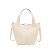 Pu Leather Small Bucket Bag With Magnet Closure For Casual Daily Use
