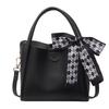 Hand carry commuter bag women's new texture simple trend shoulder bag bucket bag