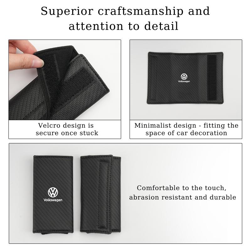 Cup Holders Car Door Inner Handle Protective Cover Leather Protector Case For Volkswagen VW Passat Golf Tiguan Polo Scirocco Jet