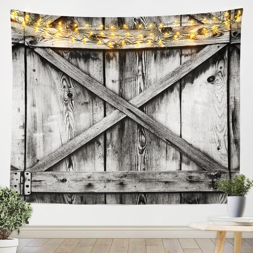 Japanese Crane Tapestry, Black Background with Red Sun, White Clouds and Sakura Print Wall Hanging for Bedroom,Living Room Decor