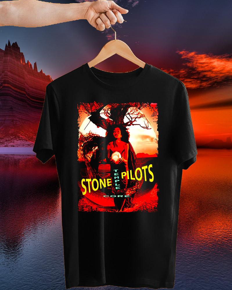 Stone Temple Pilots - Core 1992 black T Shirt men And Women S-4XL UR63 Unisex T-Shirt XL