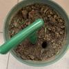 Děrovačka do školky, přesazování, vrtání, zelené praktické a odolné hnojivo, zahradní květináč, kopání, setí, domácí pevný materiál