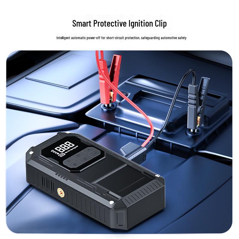 Portable Wireless Car Inflator & Smart Jump Starter