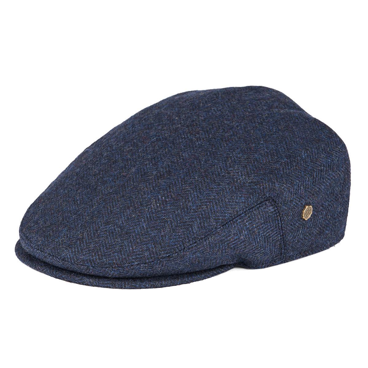 Voboom Wool Tweed Herringbone Irish Cap