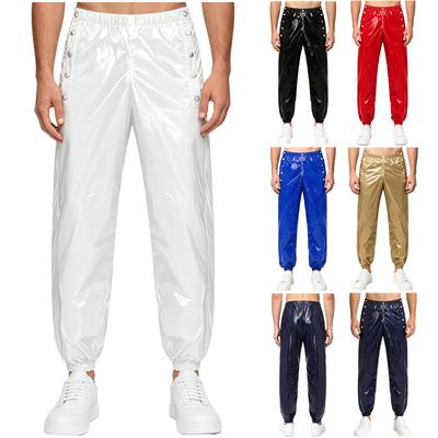 Men Waterproof Diaper Covers Pants Sides Waist Buttons Jogger Pants Easy Wearing Leakproof Adaptive Bottoms Special Needs