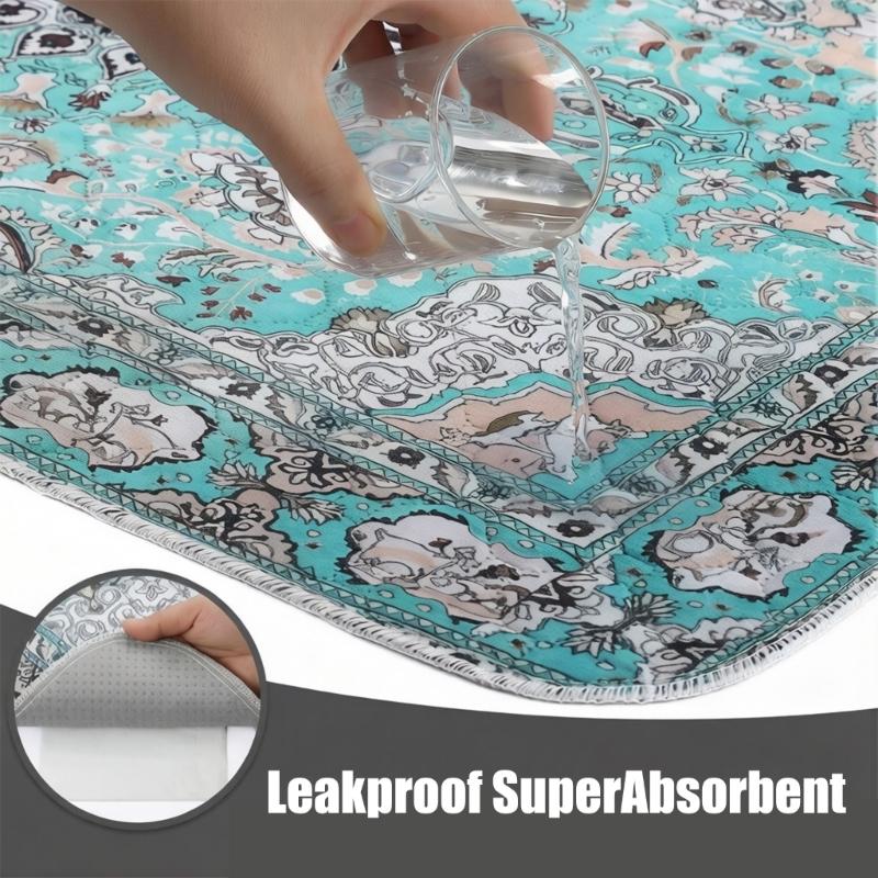 Large Washable Puppy Pee Pad Fast Dry Pet Training Mat For Small Medium Large Dogs Multiple Size