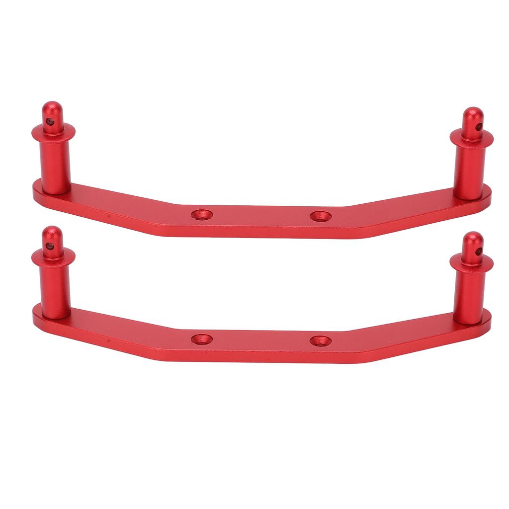 1 Pair Metal Front Rear Shell Column for Traxxas Slash 4x4 1 10 RC Car Front Rear Shell PillarRed