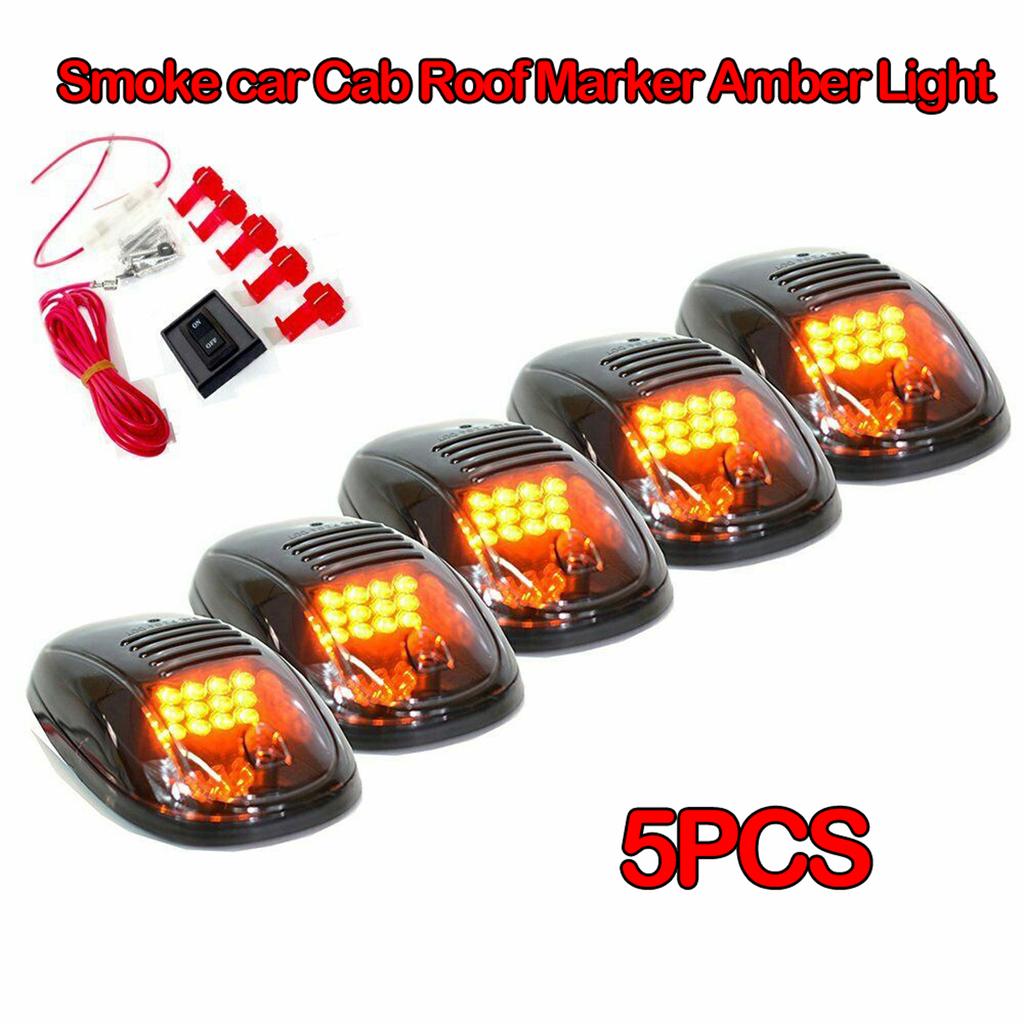 For Dodge Ram 1500/2500/3500/4500/5500 For 4x4 /Off-Road / SUV /Jeep / RV LED Cab Roof Top Marker Running Clearance Lights