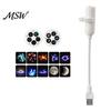 Adjustable Gooseneck Mood Lamp Mini Star Projector Night Light, Nebula Ceiling LED Lamp, USB Dreamy Atmosphere Starry Sky Car Interior Ambient