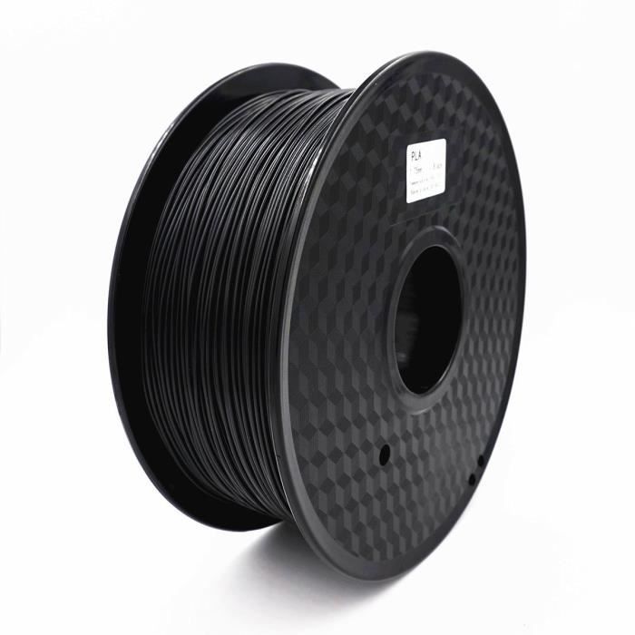 Black PLA Filament 1.75 Mm 1 Kg for 3D Printer
