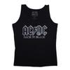AC/DC Womens/Ladies Back In Black Vest Top