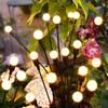 LED Solar Firefly Garden Stake Lights for Outdoor Decoration