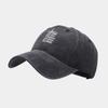 Spring New Washed and Old Heat Transfer Soft Top Baseball Caps for Men and Women Outdoor Travel Mountaineering Sun Protection Sun Hat Tide