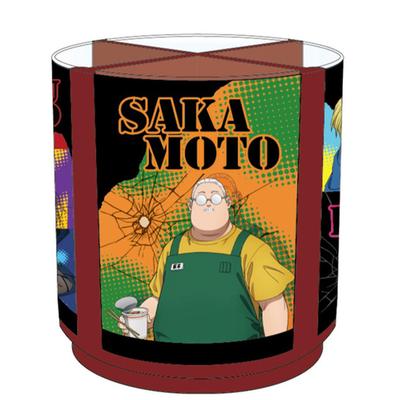 Firma K SAKAMOTODAYS Obrotowy Stojak na Długopisy Czerwony SKD-MP-RD