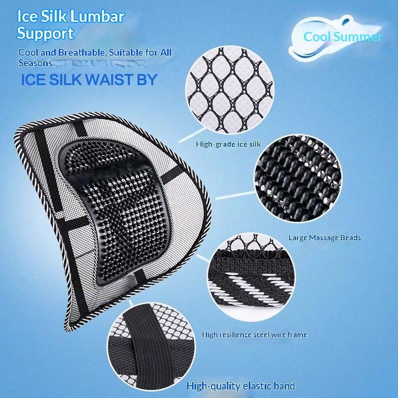 Auto Sitz Stuhl Zurück Kissen Mesh Lenden Zurück Brace Auto Sitz Stuhl Kissen Massage Zurück Kissen Pad Unterstützung Home Office