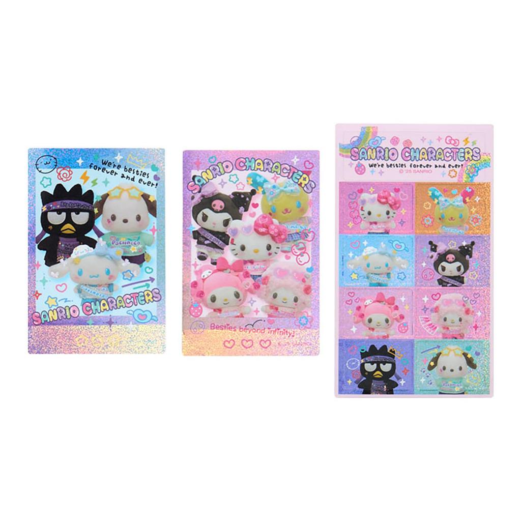 Sanrio Sticker Set Sanrio Characters PVC and Ages 125199 (#SanrioGakuenKiramekiSai) Paper, 3+,