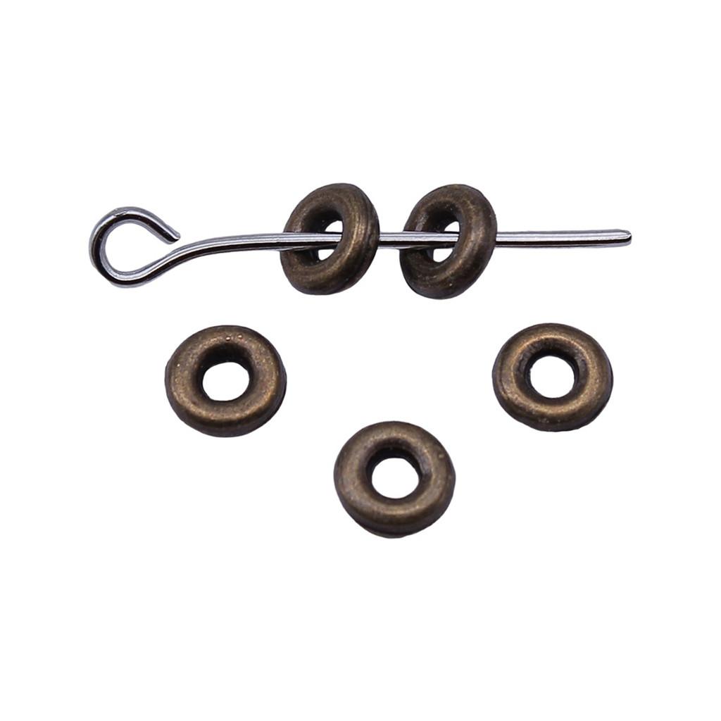 Caps Beaded Edge Spacer Beads Antique Style For DIY Jewelry Projects