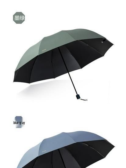 Large Folding Umbrella for Two or Three People with Sun Protection and Anti-UV Features