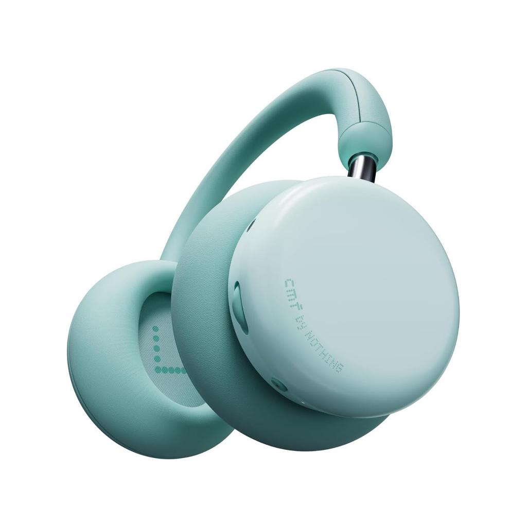 CMF by Nothing Headphone Pro Wireless Noise-Cancelling Headphones with Built-In Microphone, Light Green