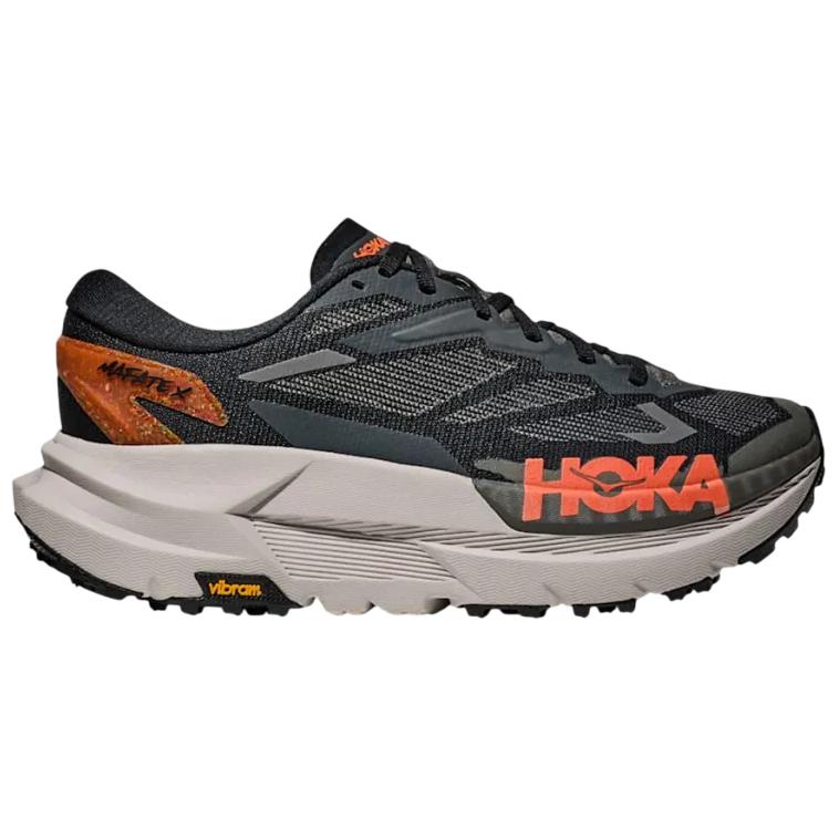 HOKA One One Scarpe da Corsa Mafate X Donna Nero Grigio 1162010-BSTC