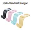 4Pcs Clips Car Seat Hook Auto Headrest Hanger Bag Holder for Car Bag Purse Cloth Grocery Storage Auto Fastener Accessories