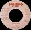 7inch Record FRANO  Amandala NONE Frandan Music 1986 Jamaica Reggae Ska  Dub Used