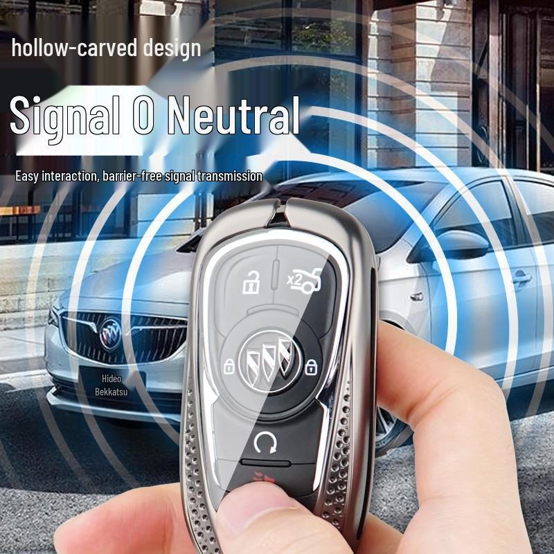 Buick Key Cover: Compatible with Envision, Regal, LaCrosse, Excelle, Verano, Enclave & GL8.