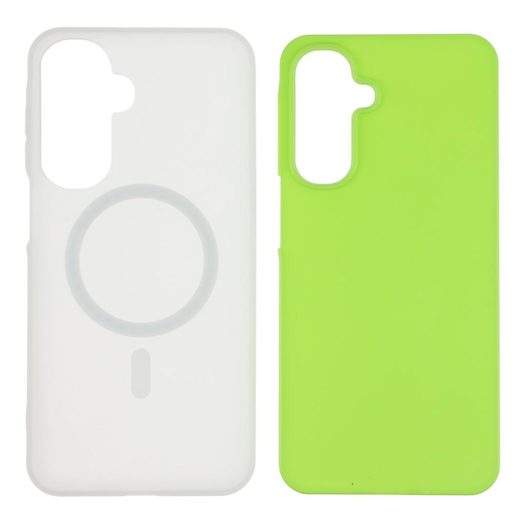 For Samsung Galaxy A34 5G Magnetic Case PC + TPU Frosted Phone Cover