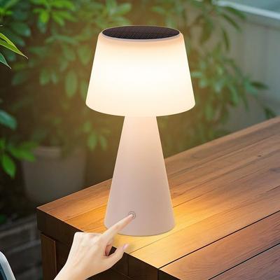 Table Lamp - NETTLIFE - Rechargeable LED 3600mAh - Solar Battery - Wireless - Touch Dimmer