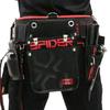 SK11 SPIDER Large Tobi Waist Pouch, Slim, Large, with Stretch Interior Pocket, Collapsible Design, 250mm W x 320mm H x 110mm D (SPD-JY04-A)