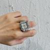 Korean Style Retro Hipster Watch Ring - Trendy Men's Hand Jewelry Accessory