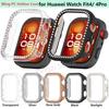 Bling PC Hollow Case for Huawei Watch Fit 4Pro Fit 4 Watch Frame Crystal Bumper Shell for Huawei Watch Fit4 Accessorie