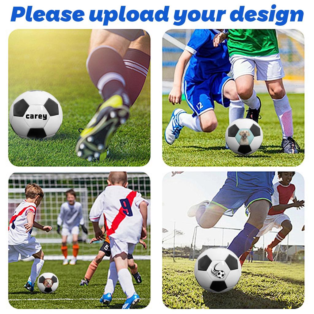 Personalized Custom Football Single-sided Custom Football PU Material Student Football