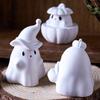 3D Pumpkin Ghost Silicone Mold DIY Halloween Ornaments Candle Molds Aromath Soap Plaster Resin Craft Making Home Holiday Decor