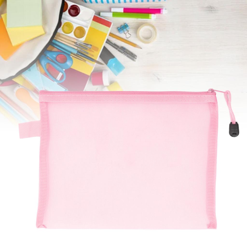 10PCS  Documents Pouch Waterproof Tear Resistant A5 Paper Size Document Organizer Bag