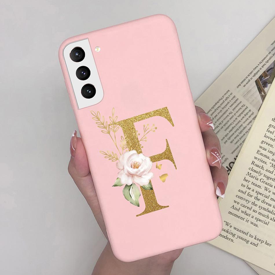 For Samsung S21 FE S21 Ultra Plus Case Slim Soft Cute Letters Cover For Samsung Galaxy S21 Plus 5G S21+ S 21 Ultra Phone Cases