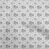 oneOone Cotton Flex Dark Rose Brown Fabric Floral Quilting Supplies Print Sewing Fabric By The Yard 40 Inch