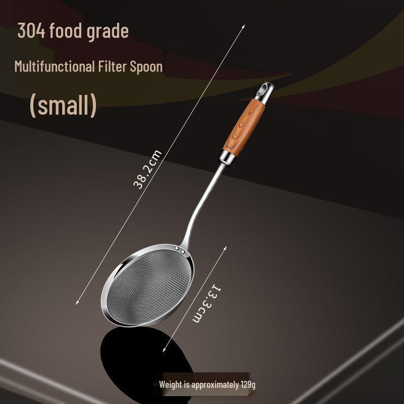 

Ultra-Fine Stainless Steel Mesh Strainer for Soy Milk, Noodles & Hot Pot