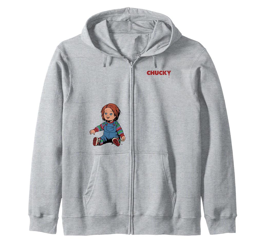 Chucky Little Angel Front Back Zip Parka &