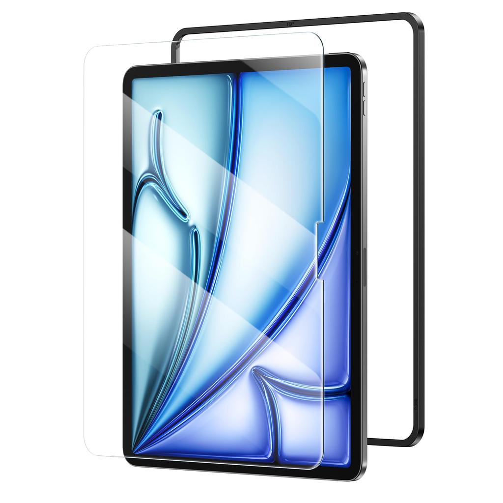 NIMASO Tempered Glass Screen Protector for iPad Air 11 M4 2026 iPad Air 11 M3 7th Generation 2025 iPad Air M2 6th Generation 2024 Fingerprint with