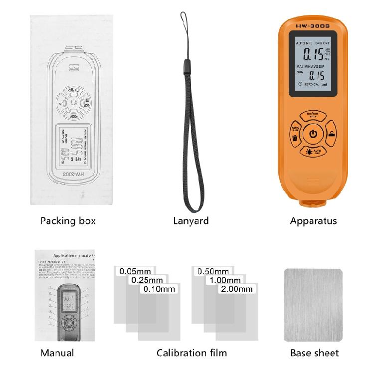 Coating Thickness Gauge Digital Paint Meter/Best for Automotive Paint Thickness