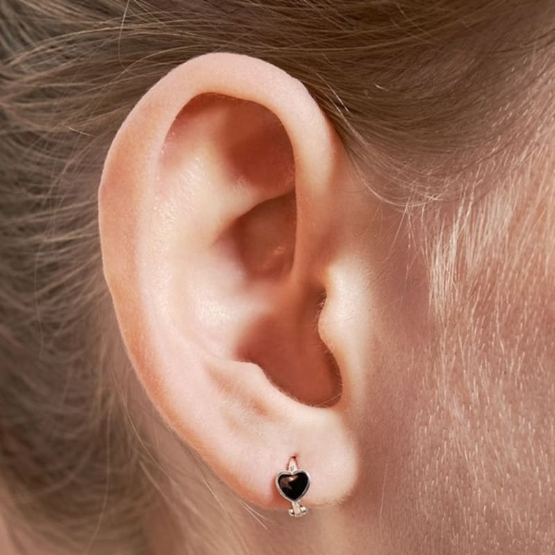 Hei [sv925] Dear Heart One-touch Earring