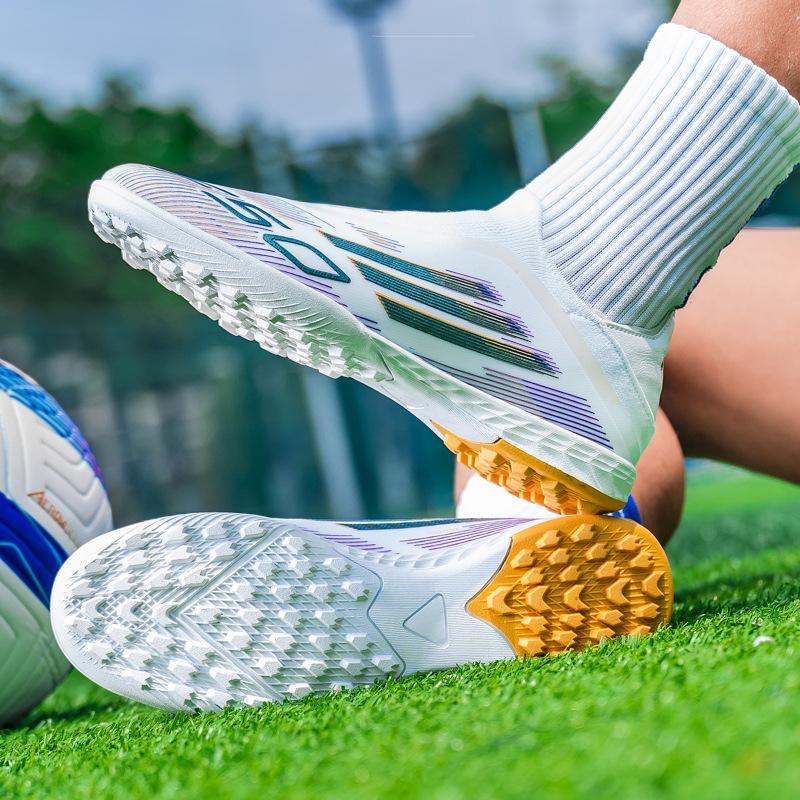 European Cup F50 Yamal Exclusive Series FG Spike TF Waterproof Knitting Student Competition Training Football Shoes Single